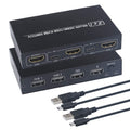 2 Port HDMI KVM Switch Box 4K Q268