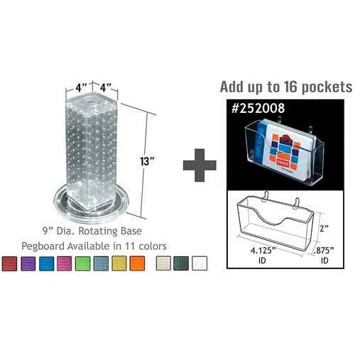 Pegboard Gift Card Display 1-Pack Z118212