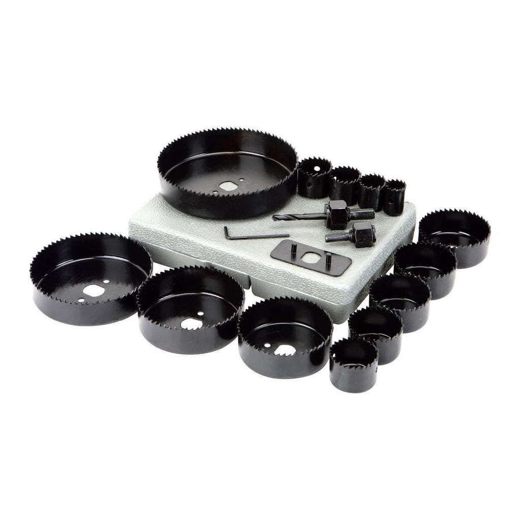 3/4 in. to 5 in. Carbon Steel Hole Saw Set, 18-Piece B598831