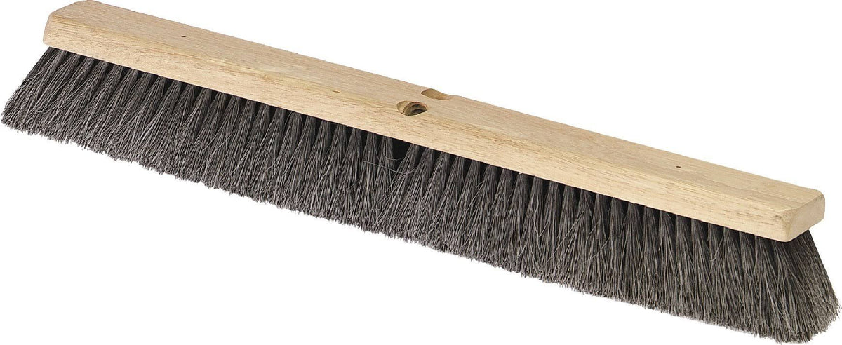 Black 36x22 Horsehair Floor Sweep F951690