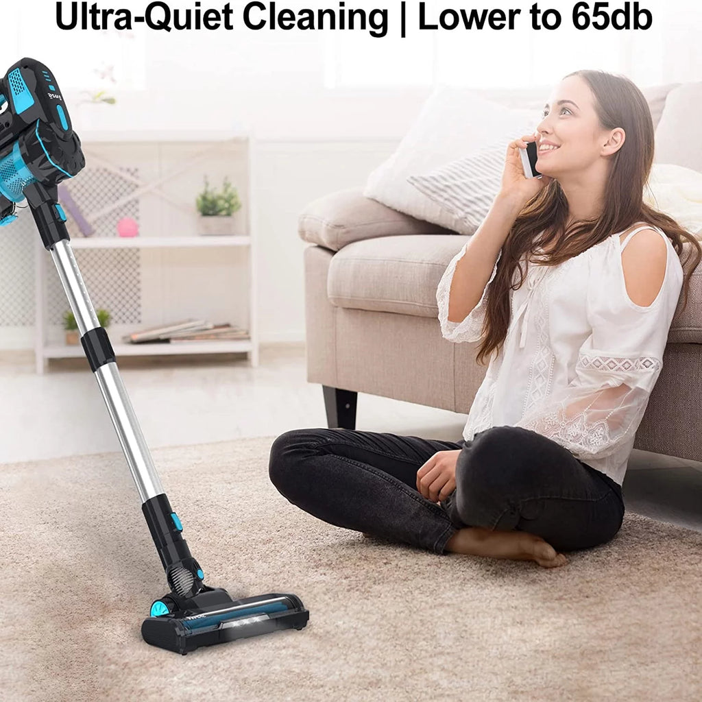 Cordless Stick Vacuum 20KPa 6-in-1 Blue I542739