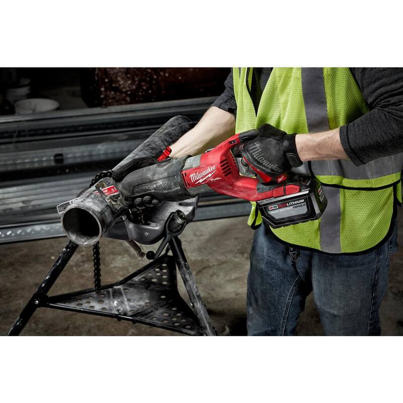 18V Brushless Cordless Reciprocating Saw with Battery & Blade Set K7755