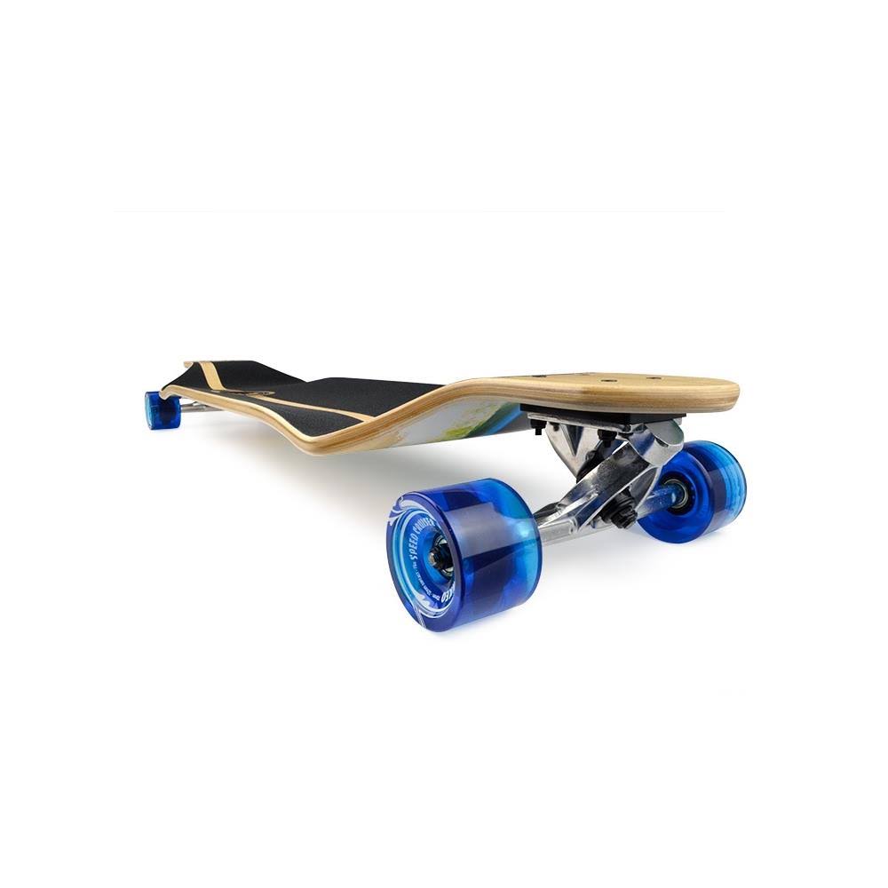 Stained Green Drop Down Longboard Complete U7754