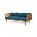 Acacia Wood 3 Seater Daybed with Cushions K309