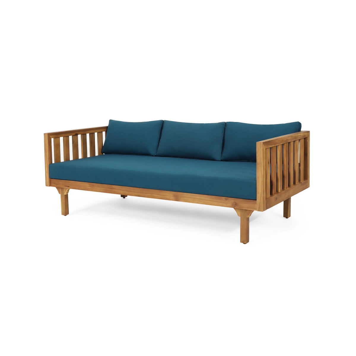 Acacia Wood 3 Seater Daybed with Cushions K309