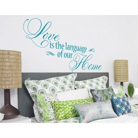 Wall Decal Quotes and Sayings Turquoise N80612