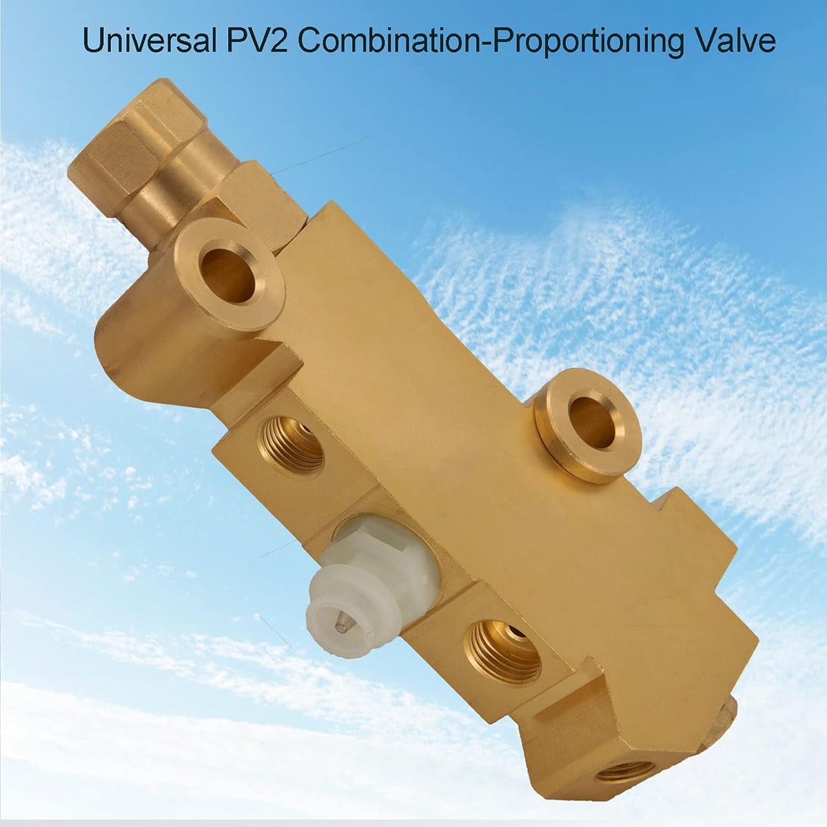 Combination Proportioning Valve, Disc Front Drum Rear Brass Pack of 2 S7052