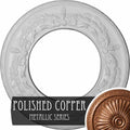 Salem Ceiling Medallion Hand-Painted Polished Copper A804257