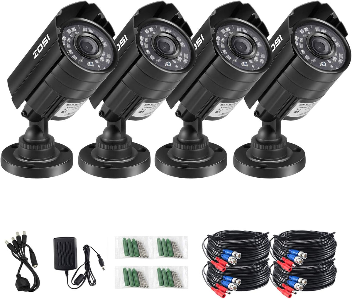 1080P Security Camera 3.6mm Lens 24 IR-LEDs Waterproof L53460