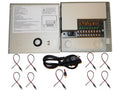 9 Channel 12V DC CCTV Distributed Power Supply Box with DC Pigtail A449900
