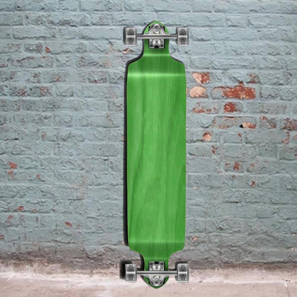 Stained Green Drop Down Longboard Complete U7754