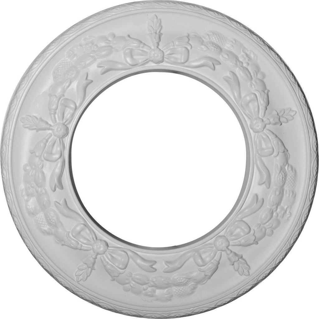Salem Ceiling Medallion Hand-Painted Polished Copper A804257