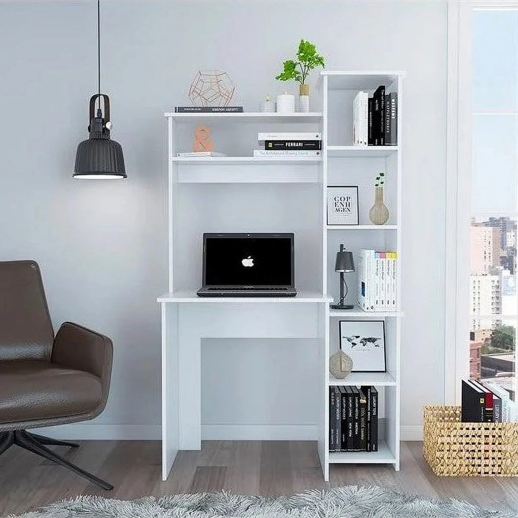 White Computer Desk D892