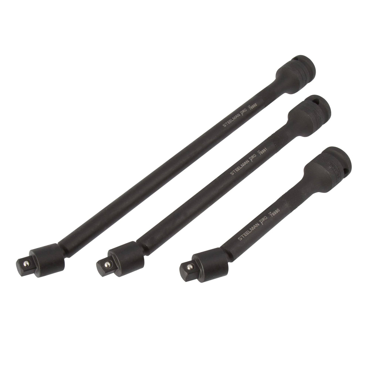3 Piece 1/2x22 Drive Impact Extension Set S9657
