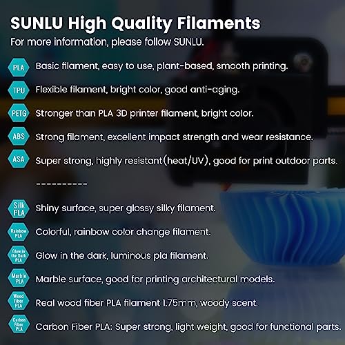 PLA 3D Printer Filament 1.75mm 1kg Spool Black S257235
