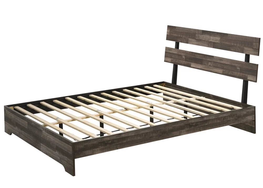 3pc Queen Size Platform Bedroom Set H745