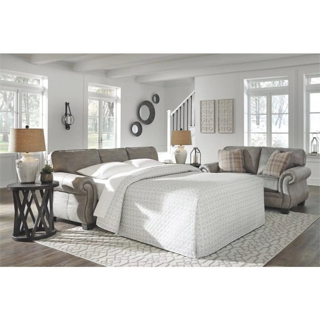 Queen Sleeper Sofa in Steel V26699