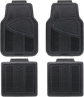 Tan Beige 4pc Heavy Duty Rubber Floor Mats G663