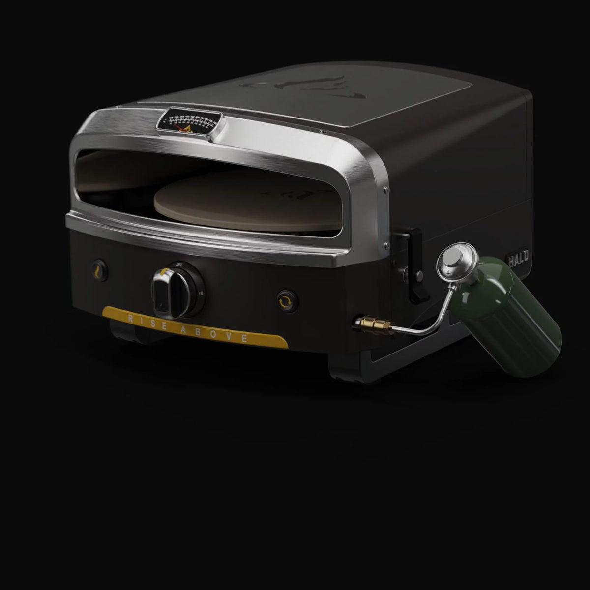 16 Portable Outdoor Pizza Oven with Rotating Cooking Stone C270