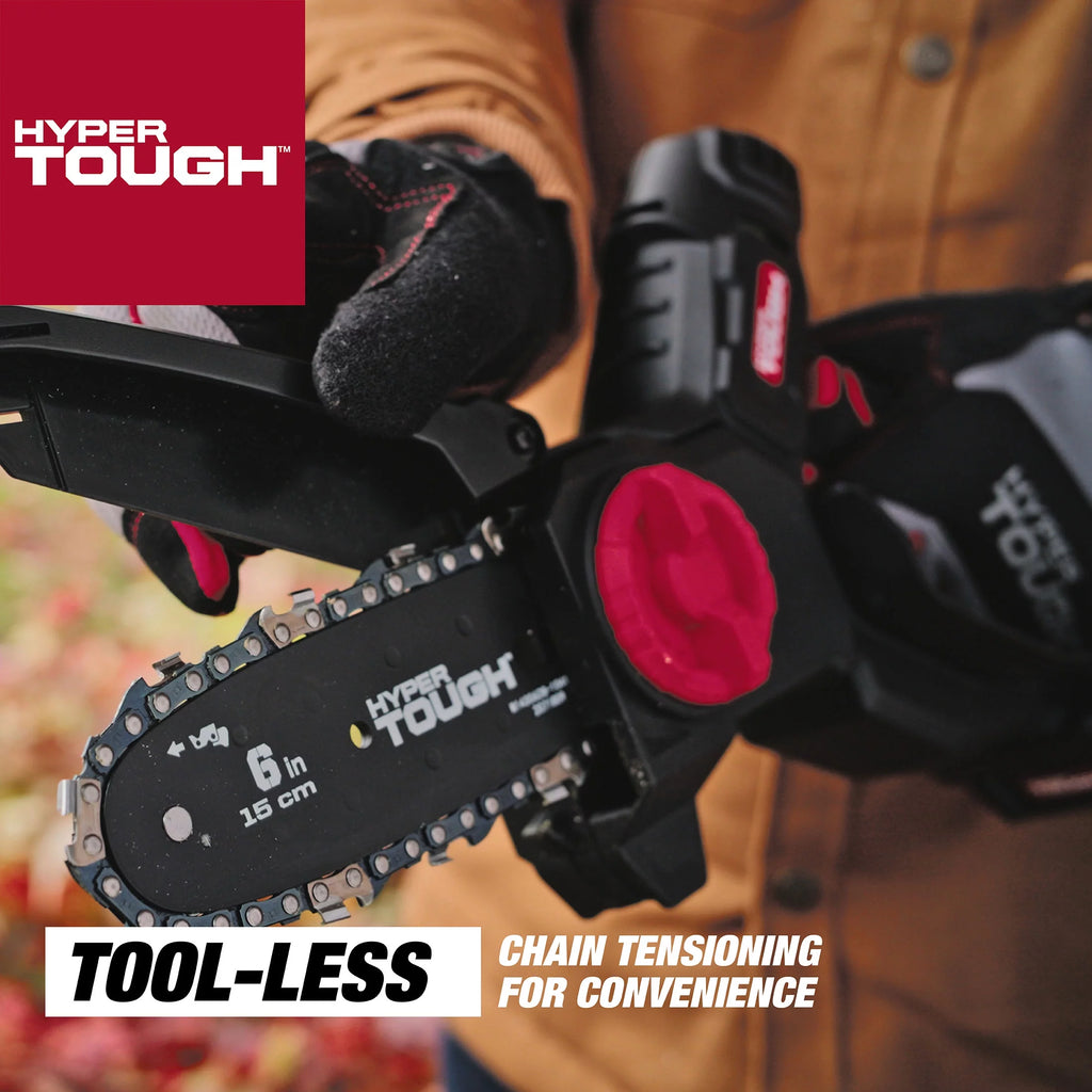20-Volt 6-inch Mini Chainsaw with Battery and Charger P25484