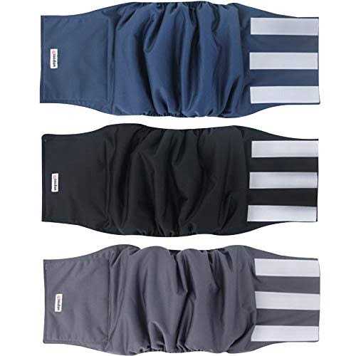 Washable Dog Diapers Male Dog Belly Wrap J7514