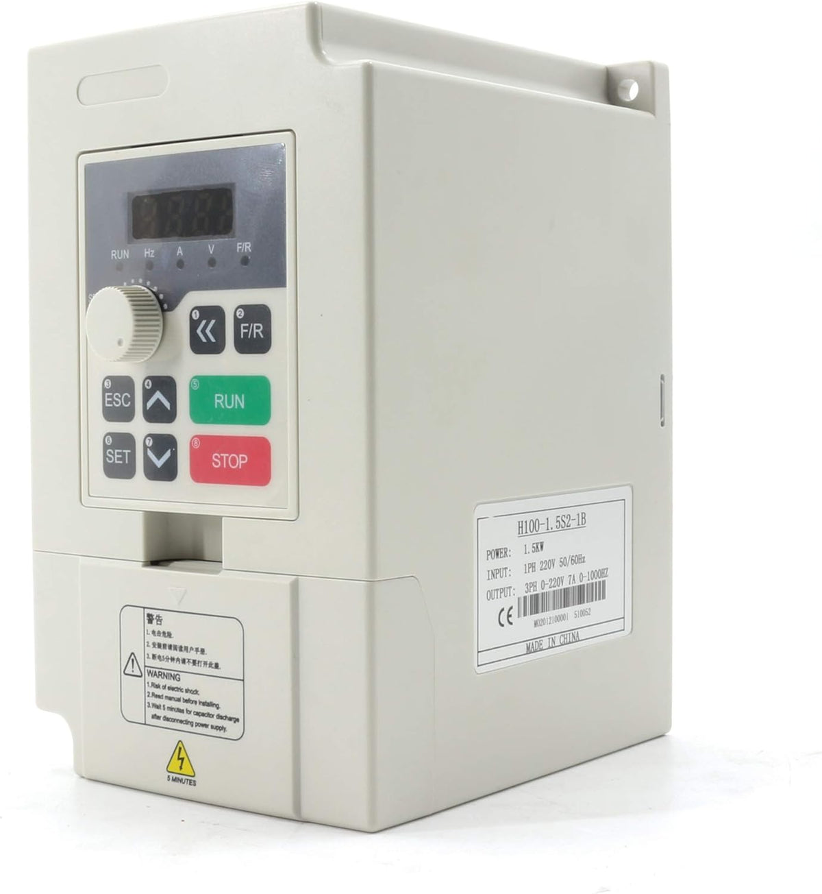 2.2kw 220V Single Phase Variable Frequency Drive Pack of 2 T29650