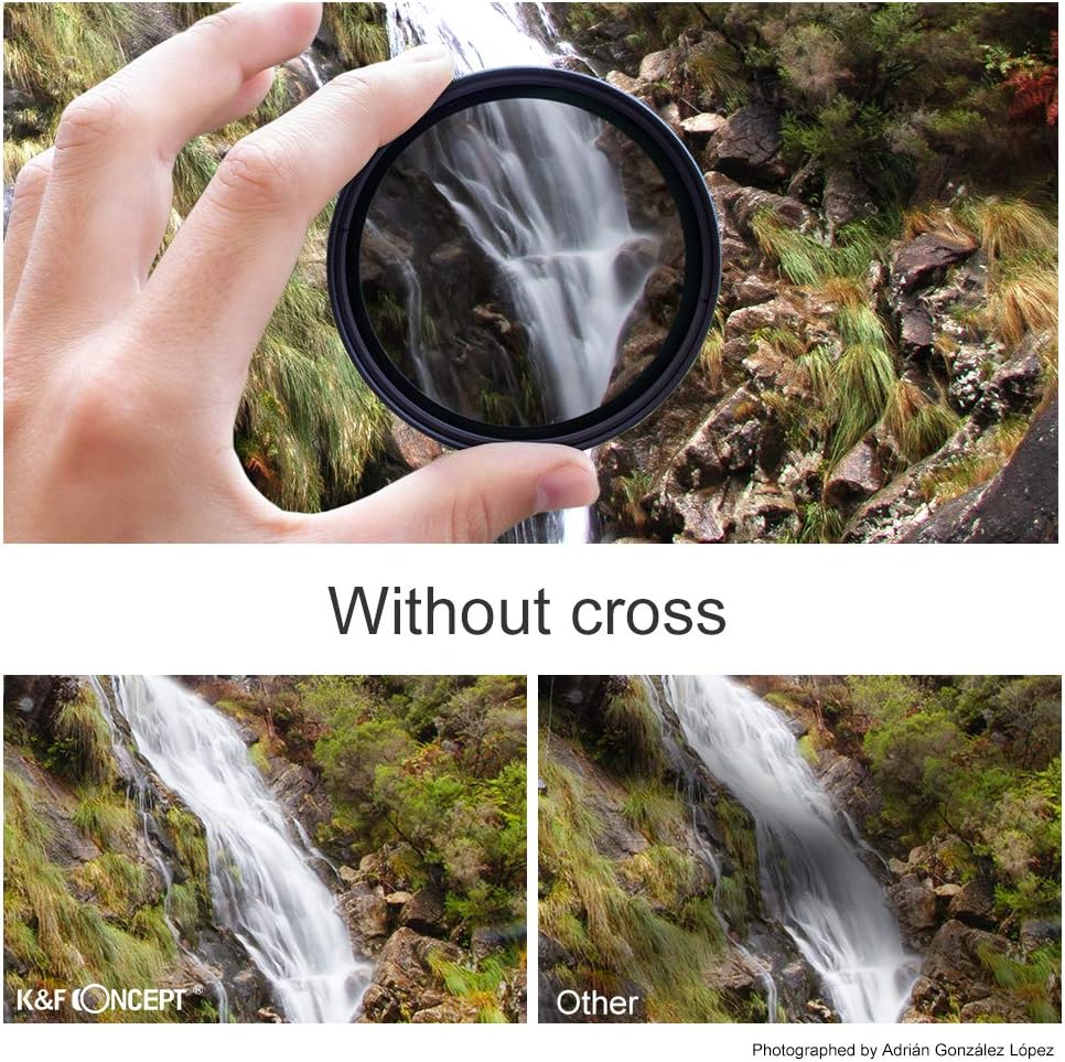 58mm Variable ND Filter ND2-ND32 Camera Lens Filter I23336