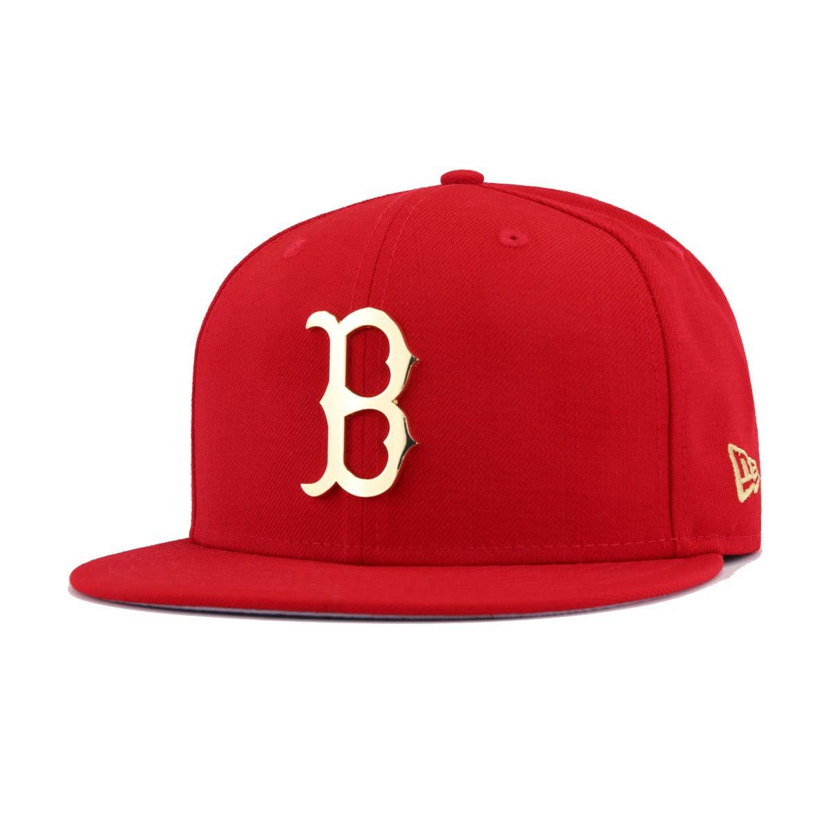 Scarlet Gold Fitted Baseball Hat W828432