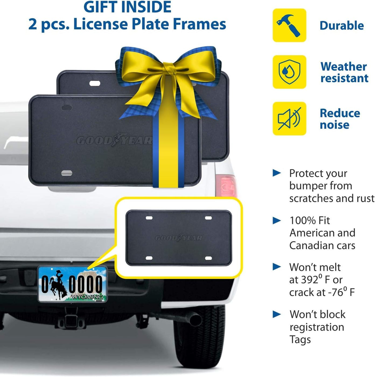 Shatterproof Window Deflectors, Tape-on Rain Guards, 4 pcs T739