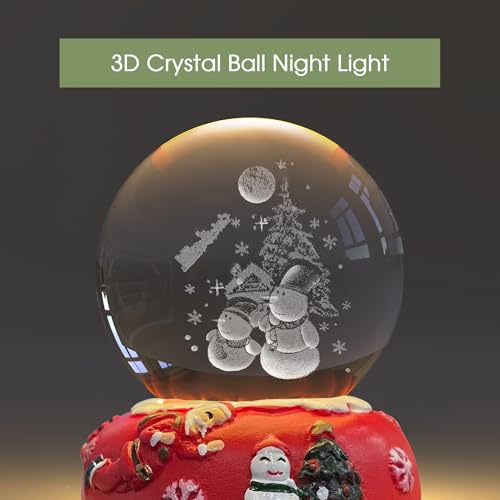 7 Colors 40mm Crystal Chakra Balls with LED Wooden Base J783
