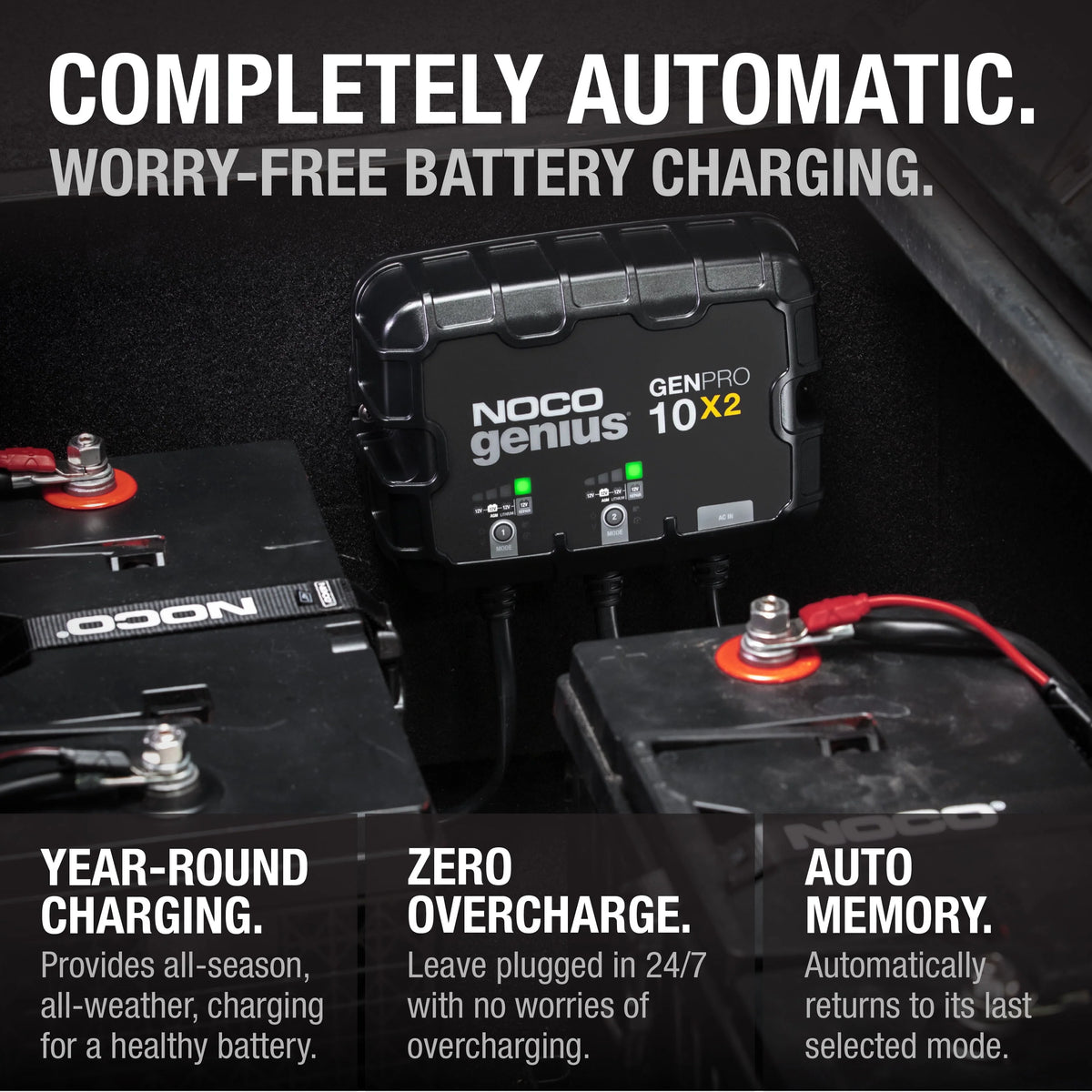 2-Bank 20A 12V Onboard Battery Charger D253309