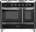Glossy Black Dual Fuel Propane Gas Range G548744