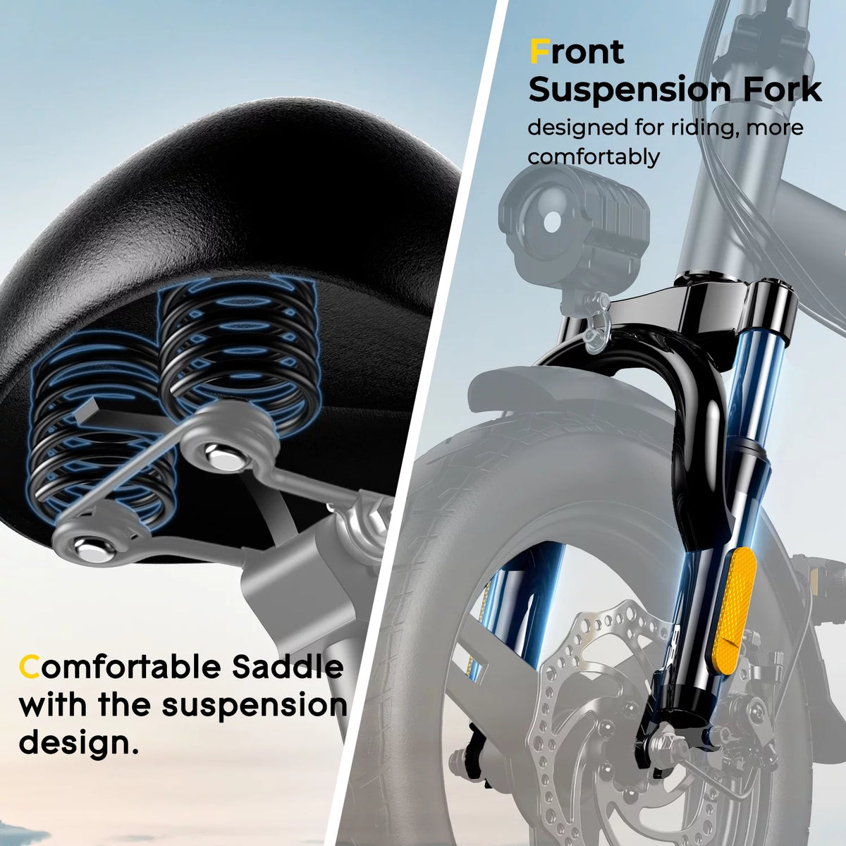 36V 10Ah Foldable Electric Bike 400W Motor R49367