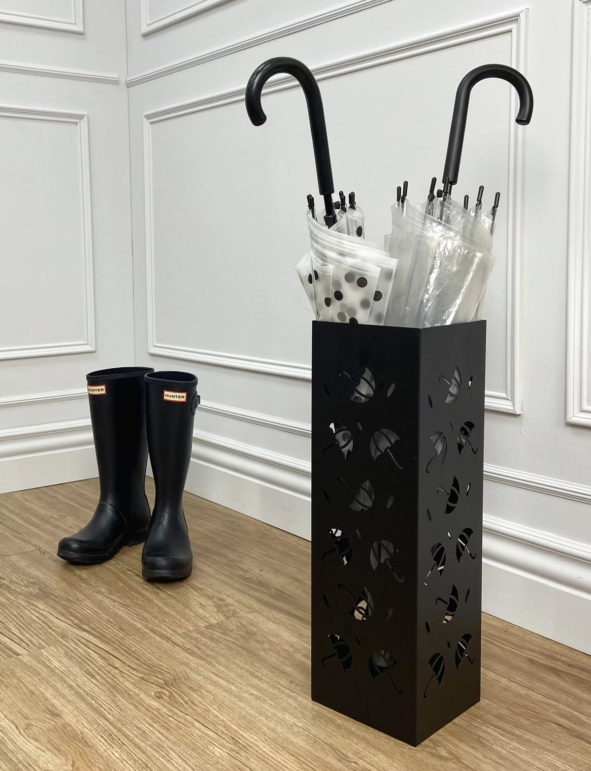 Metal Square Umbrella Holder F445