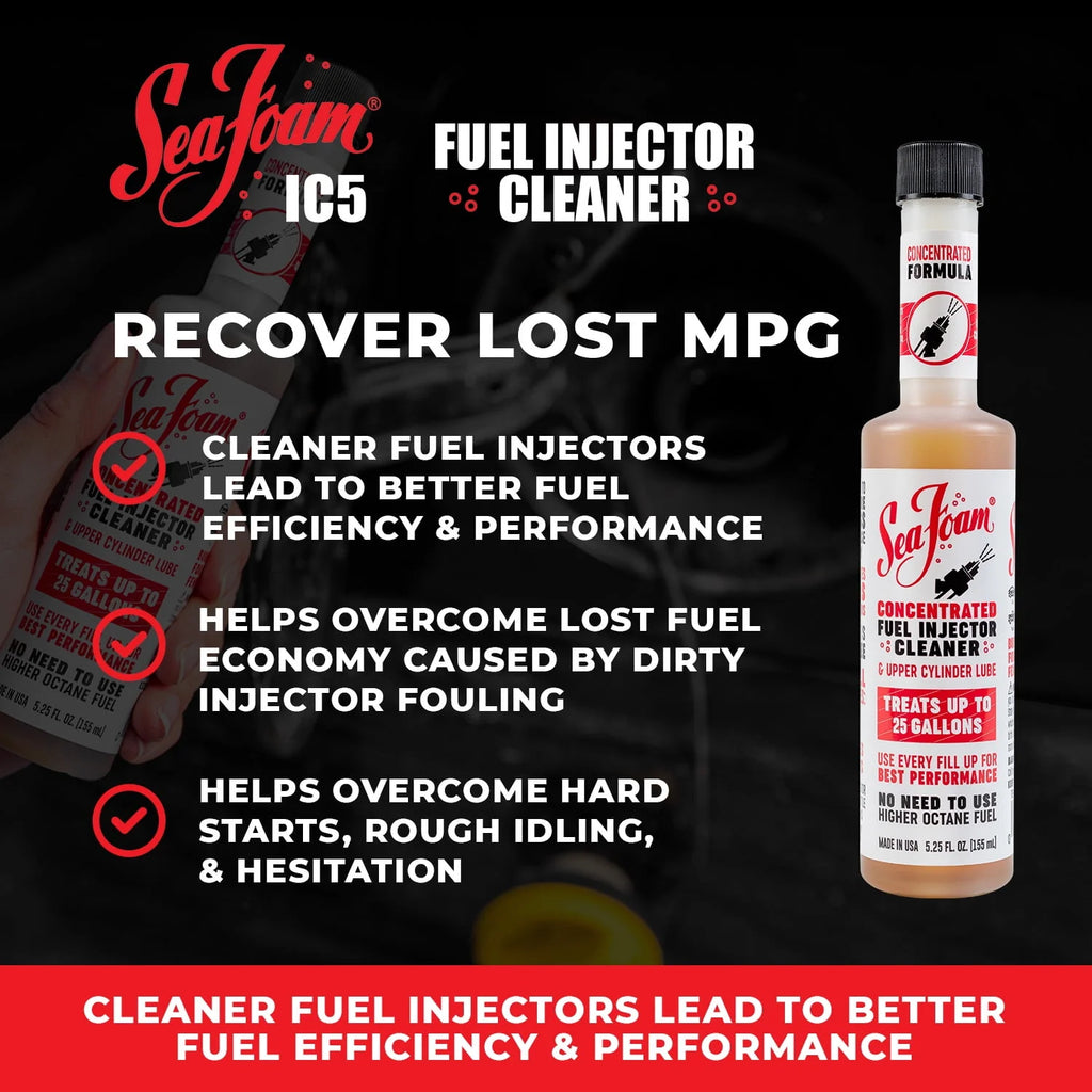 Concentrated Fuel Injector Cleaner Automotive Additive, 5.25 oz N38026