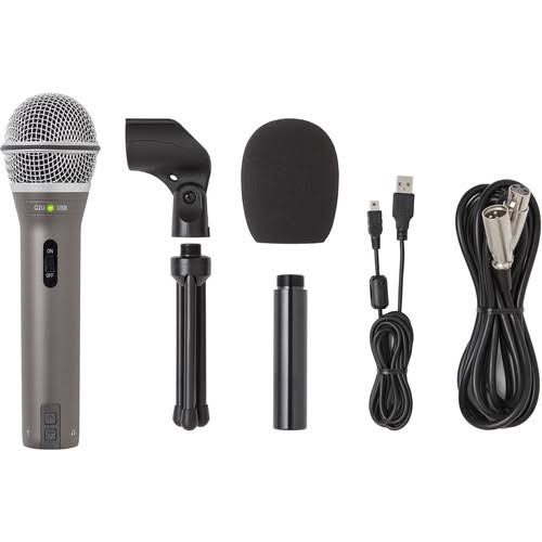 Gray Handheld Cardioid XLR Microphone I29178
