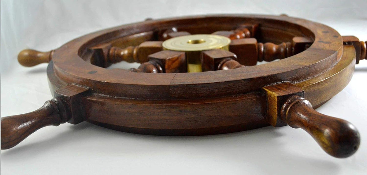 Wooden Ship Wheel 24 inch U48310