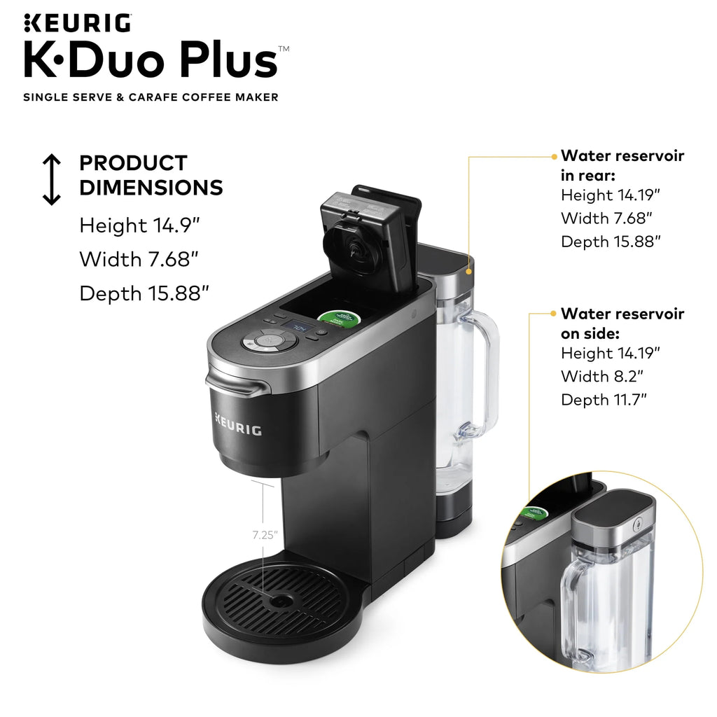 Single Serve & Carafe Coffee Maker U761779