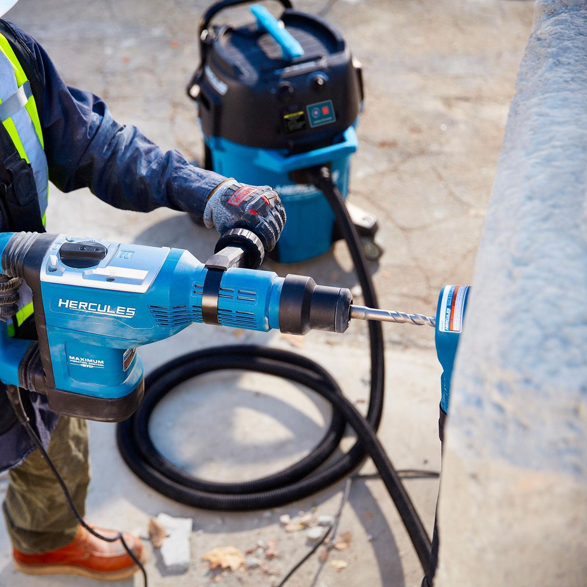 Hammer Drilling Dust Collection Attachment H224