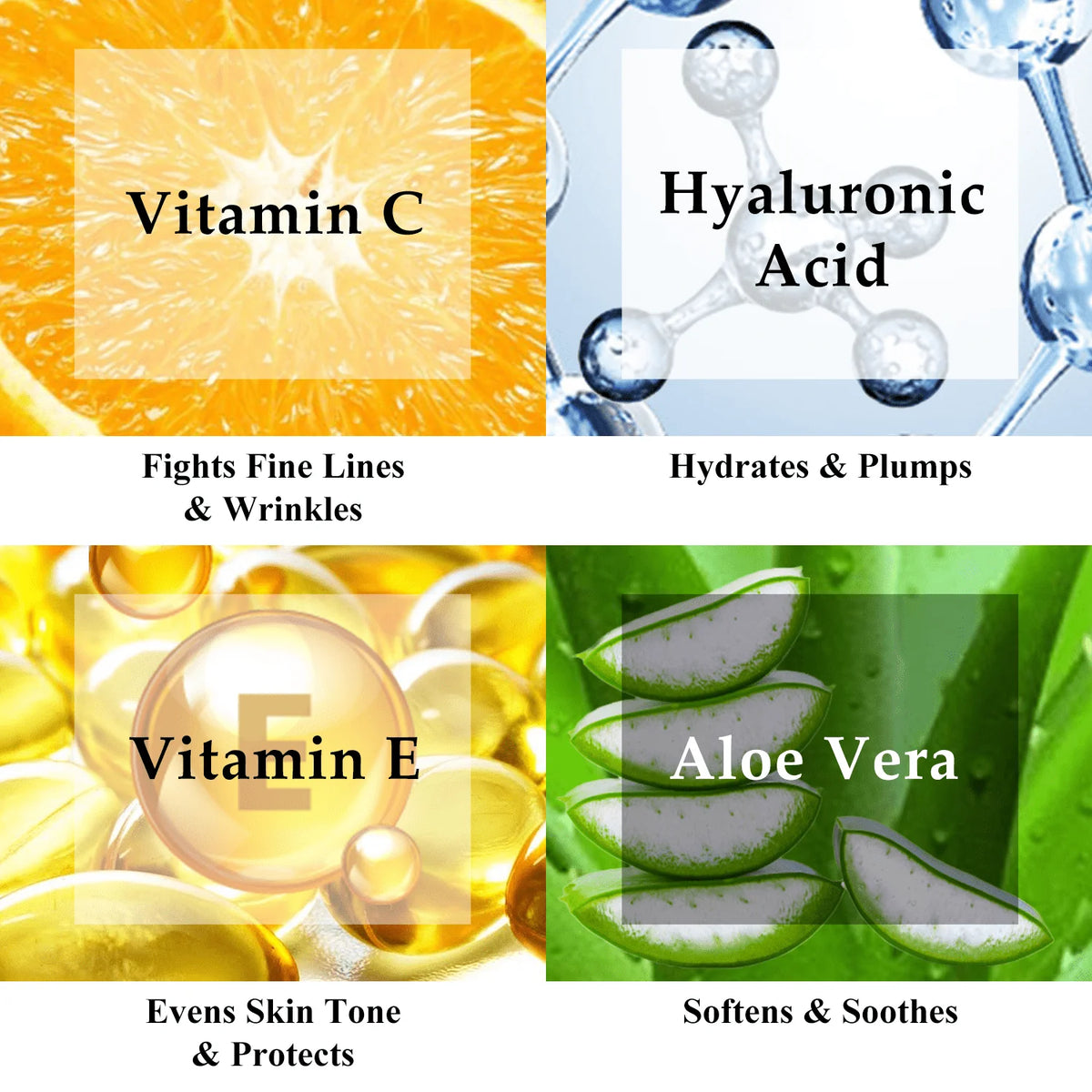 Vitamin C Serum with Hyaluronic Acid & Vitamin E 1 Fl. Oz L63809