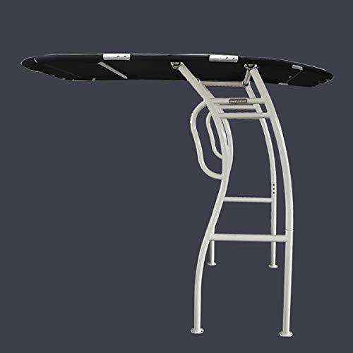 Folding Center Console Boat Tower Bimini Canopy Black L81711