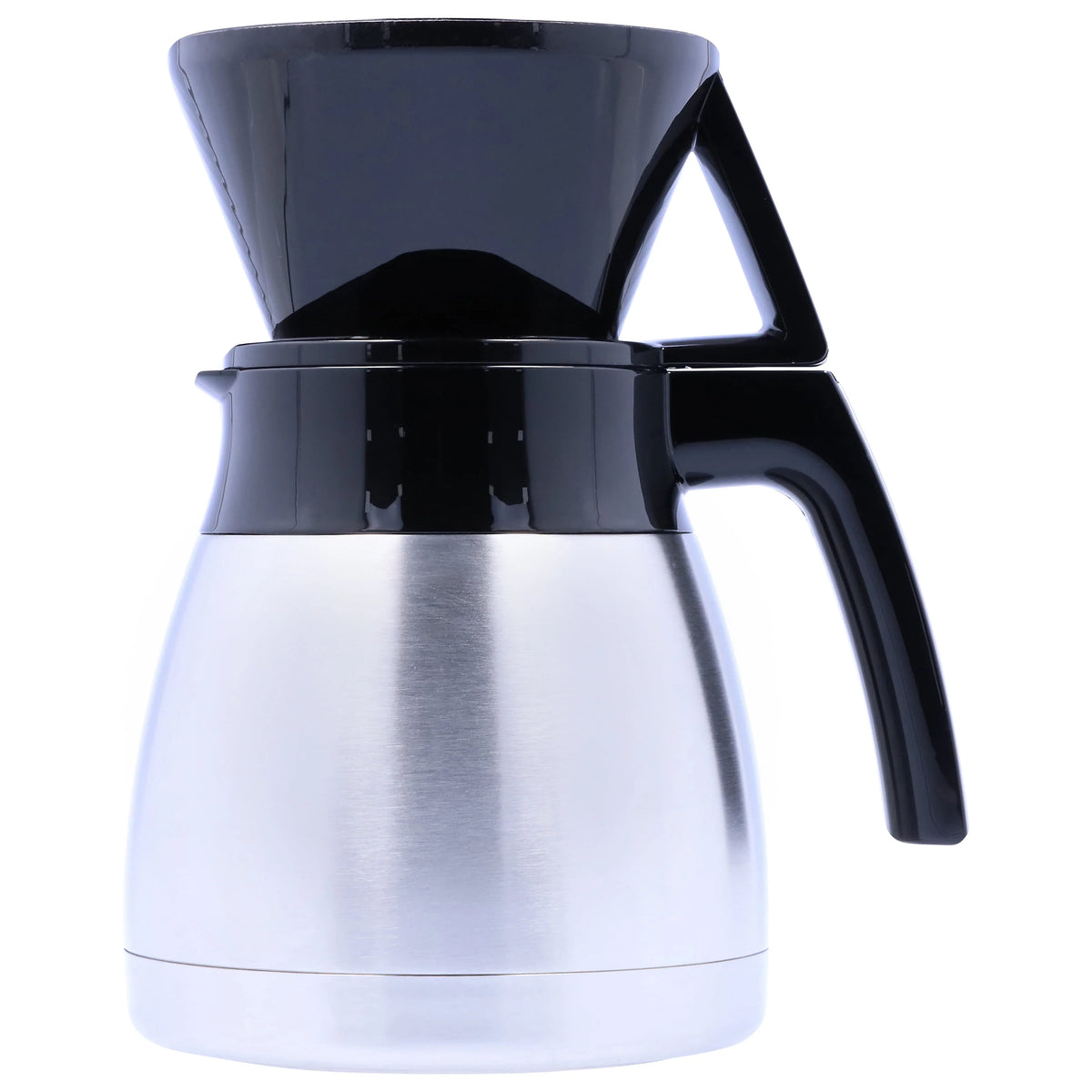 Pour-Over Coffee Brewer & Stainless Steel Carafe Set with Coffee Filters R4579