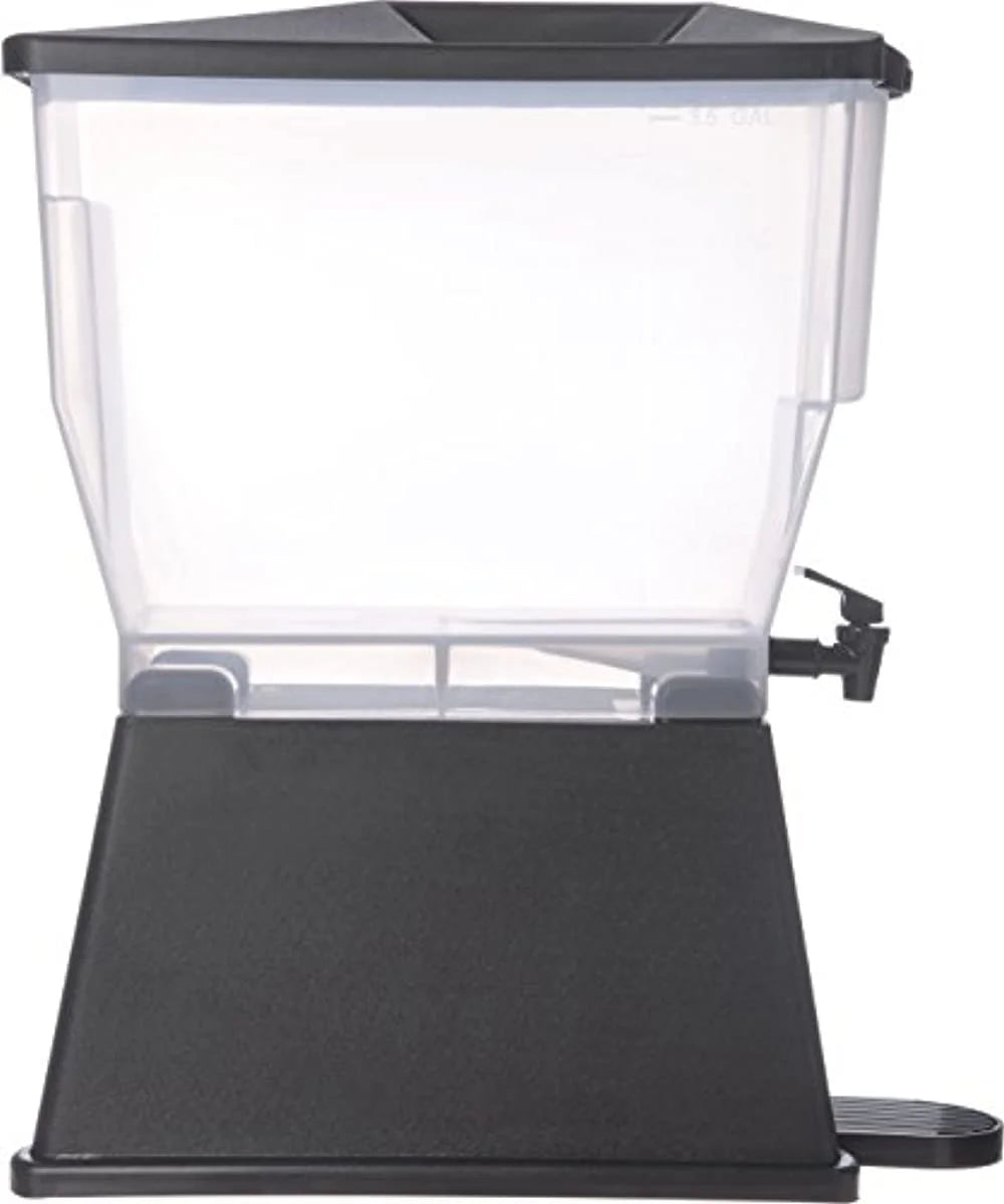 Black 3 1/2 Gallon Beverage Dispenser R704