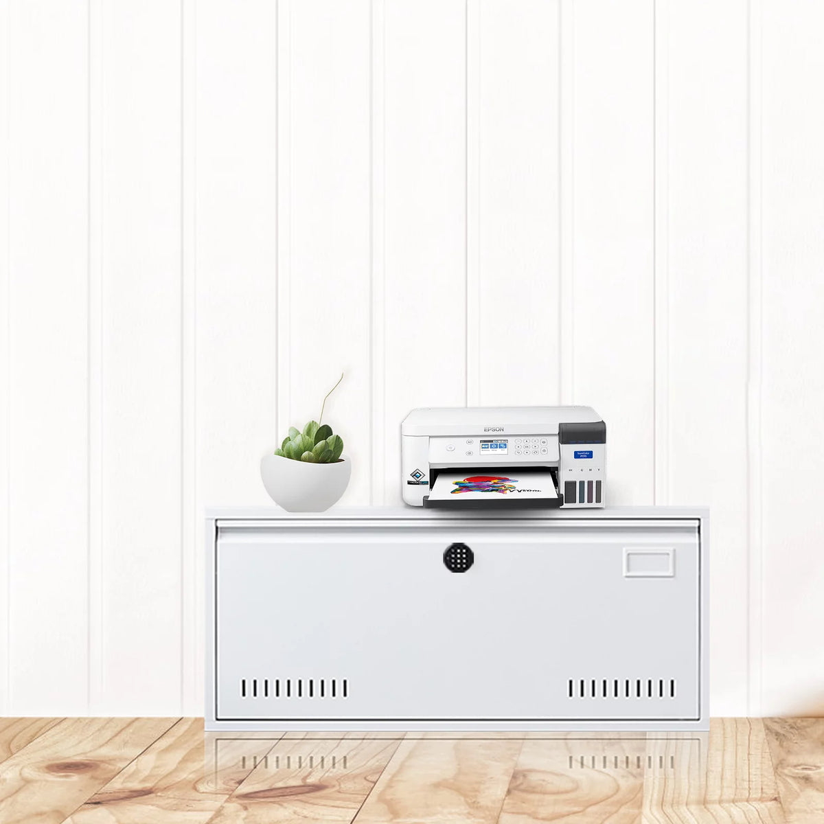 Metal Lateral File Cabinet with Hanging Rod I7508