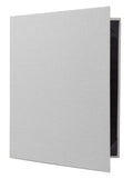 Casebound Menu, 8.5 x 11 Letter Size, Metallic Silver Z83448