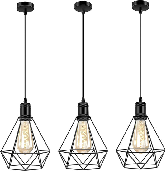 3 in 1 Diamond Ceiling Lamps