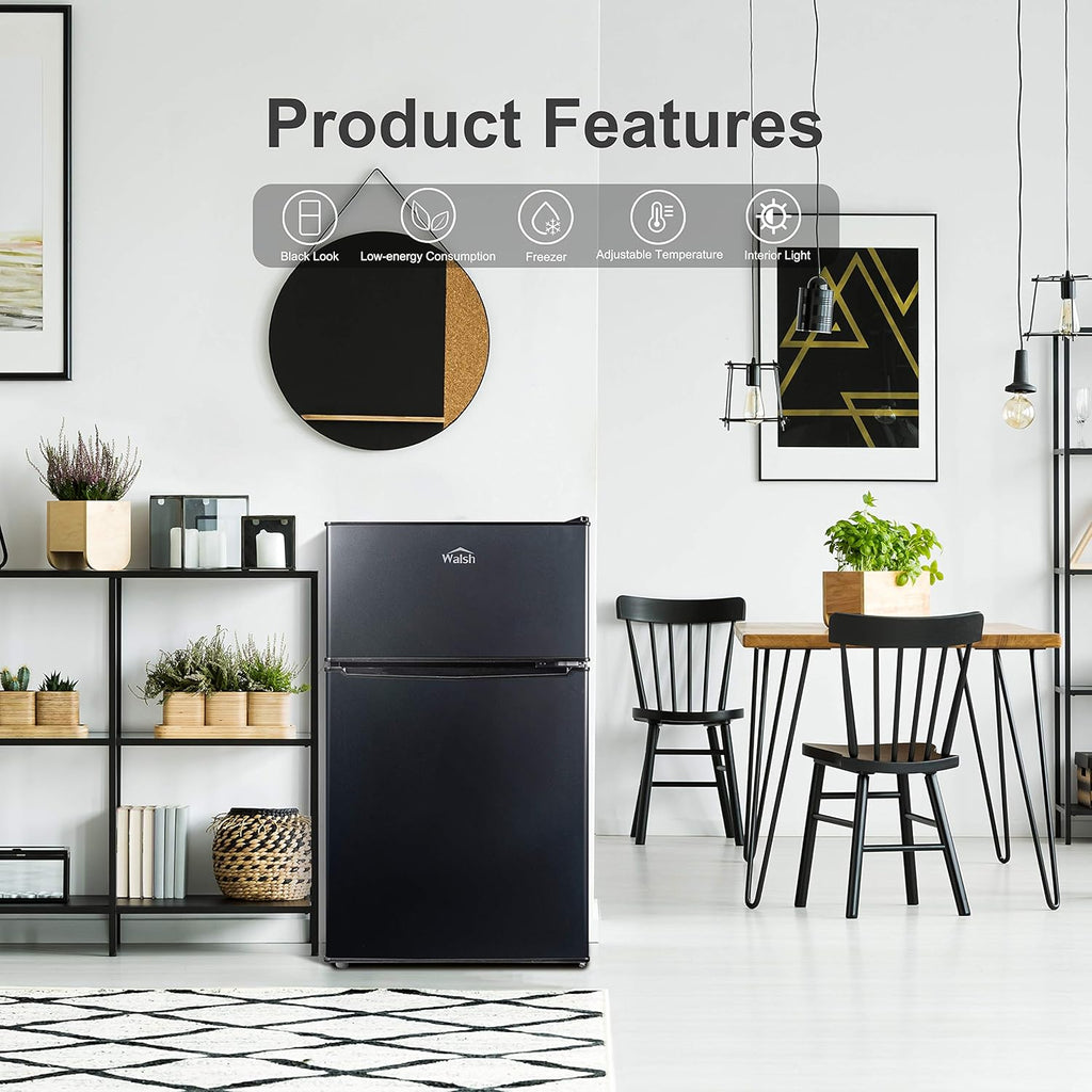 3.1 Cu.Ft Black Compact Refrigerator V166