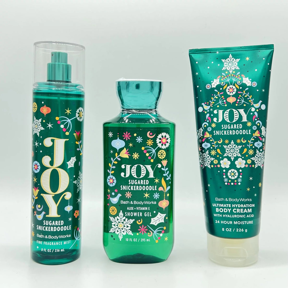 Fine Fragrance Mist, Shower Gel and Body Cream 3-Piece Bundle W45424