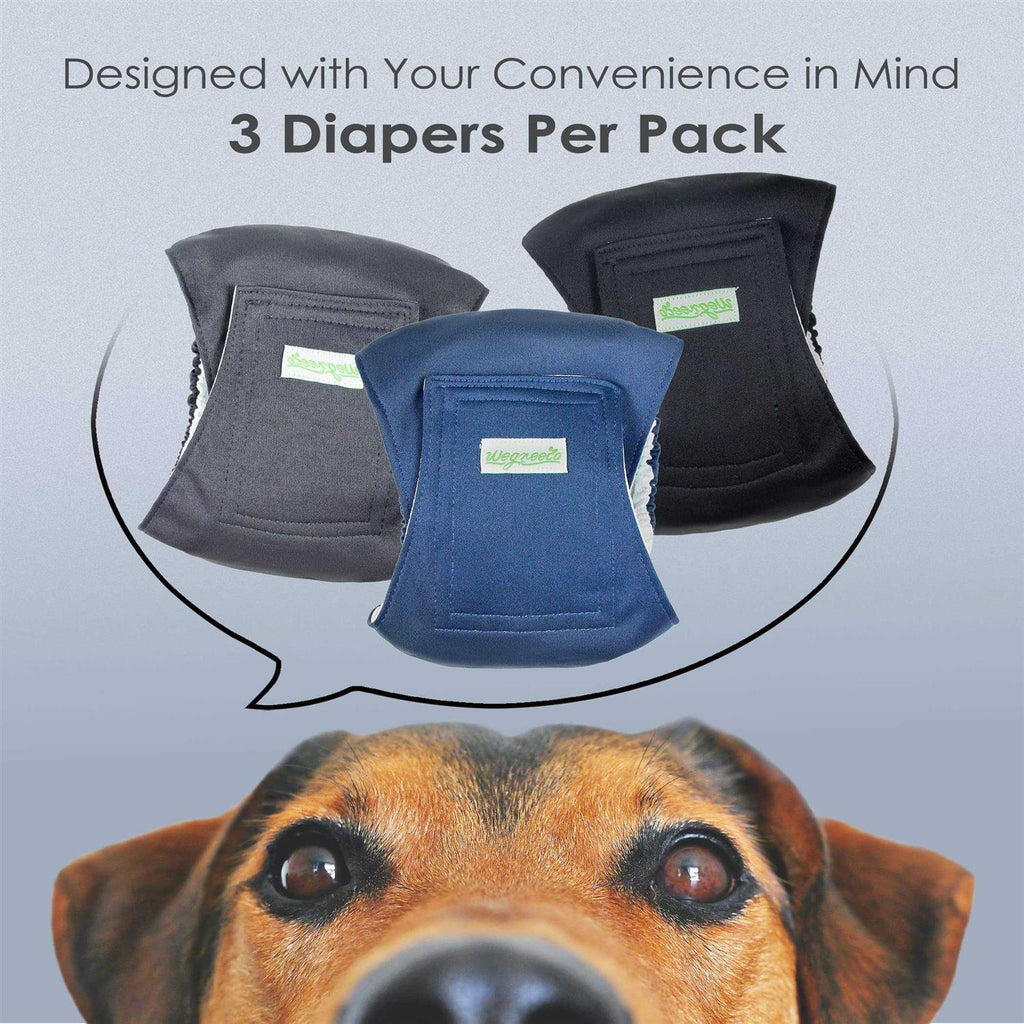 Washable Dog Diapers Male Dog Belly Wrap J7514