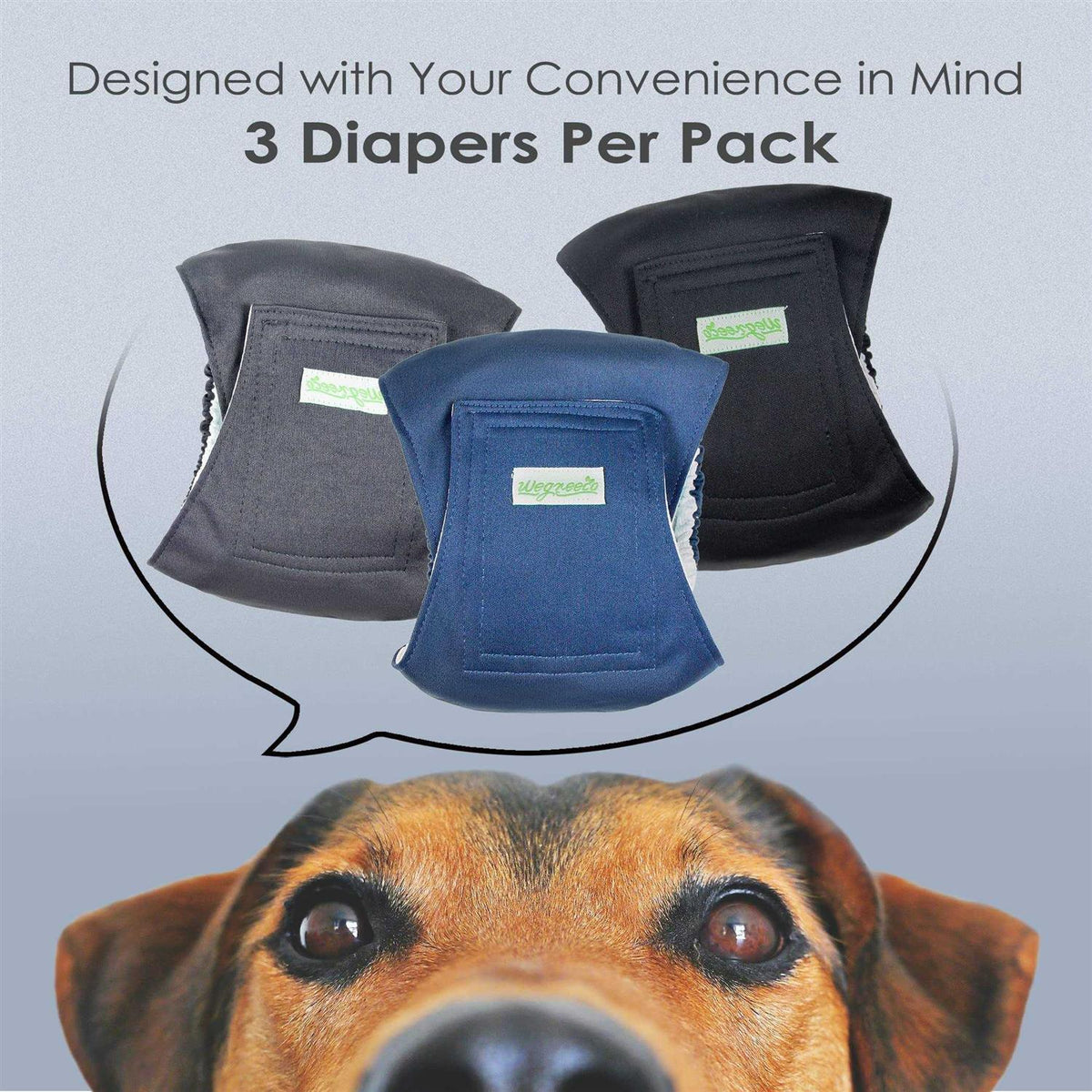 Washable Dog Diapers Male Dog Belly Wrap J7514